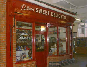 Sweet Delights. In the Cadbury Museum at Cabbury World.