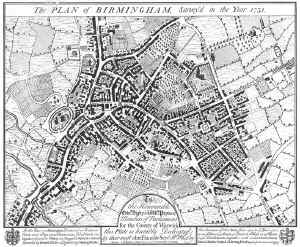 The plan of Birmingham 1731