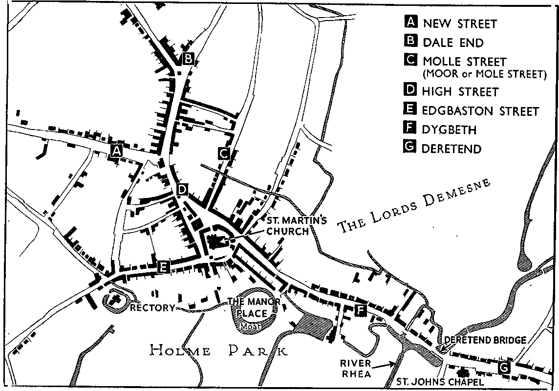 Birmingham in 1553