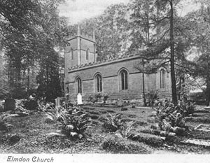 Elmdon Church c1900
