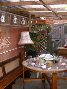 Inside 'The Shed'