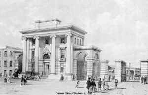 Curzon Street Station c1845