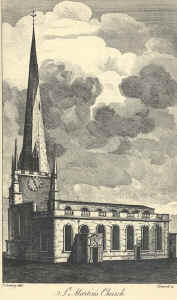 St Martin's Church Published March 20th 1795
