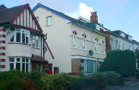 9 Ashfield Road is the second house. It's Victorian appearance has been completeley ruined on the ground floor by an extension and satelite dish